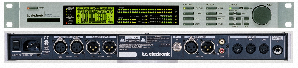 TC ÉLECTRONIC DBMax is a Level Maximizer and Audio Enhancement